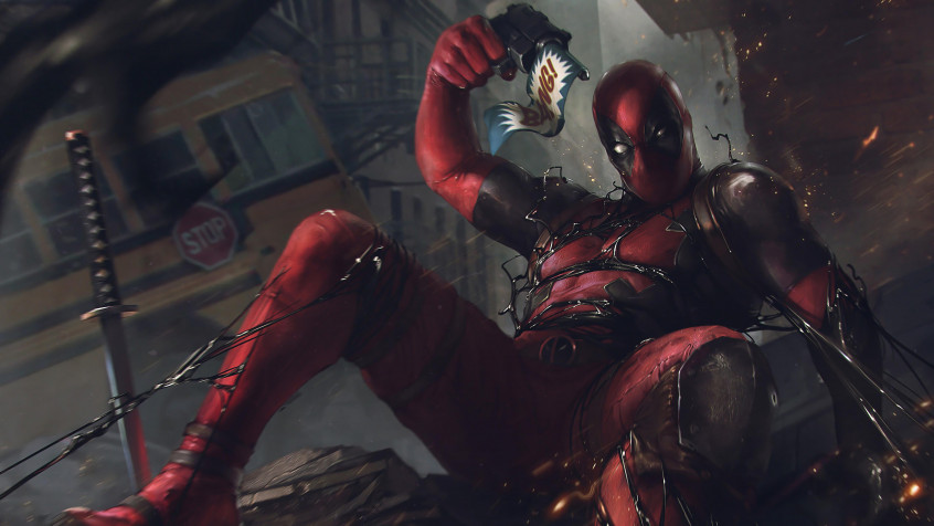 Deadpool 4k UHD Wallpaper 3840x2160px