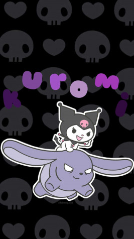 Kuromi iPhone Wallpaper 1242x2208px