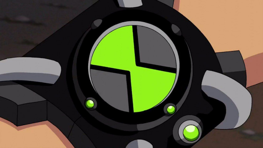 Omnitrix Laptop Background 1366x768px