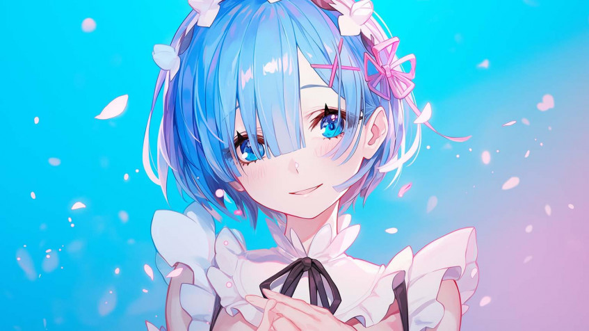 Rem Wallpaper Image 1536x864px