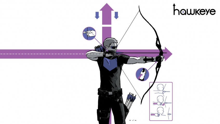 Hawkeye Full HD 1080p Wallpaper 1920x1080px