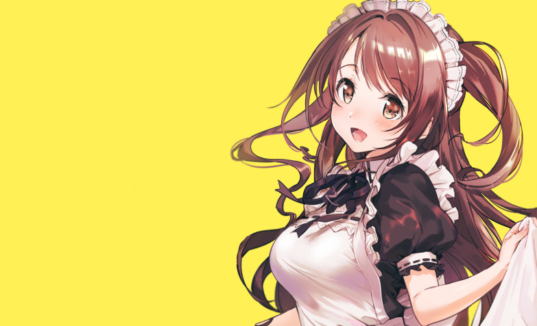 Brown Hair Anime Desktop HD Background 1920x1167px