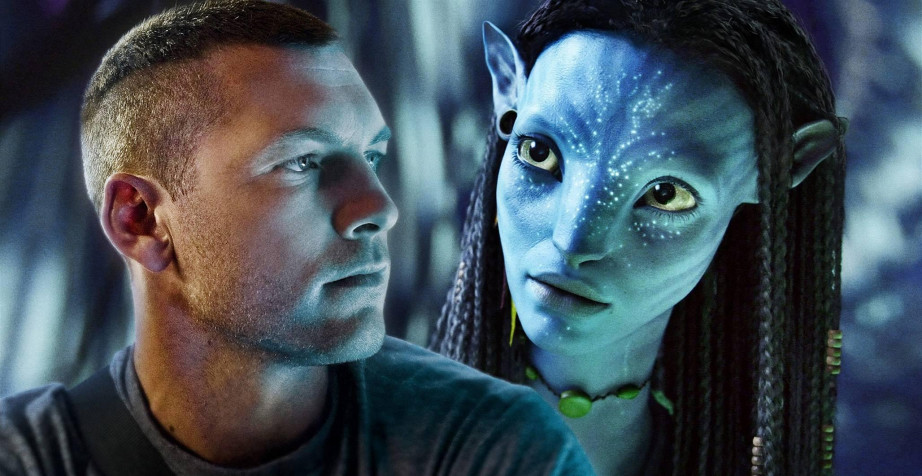 Jake Sully Avatar 2 HD Background 2056x1062px