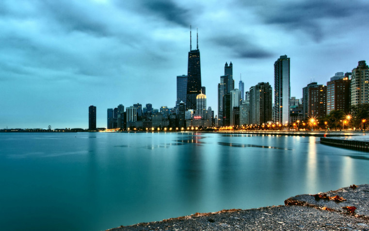 Chicago  Desktop HD Wallpaper 1680x1050px