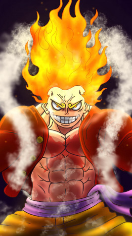 Gear 5 One Piece 3 iPhone Wallpaper 1080x1920px