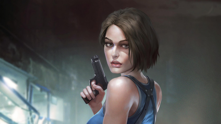 Jill Valentine 2k QHD Wallpaper 2560x1440px