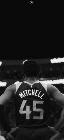 Donovan Mitchell Wallpaper 944x2048px