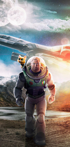 Disney Lightyear Movie Wallpaper for Mobile 736x1546px