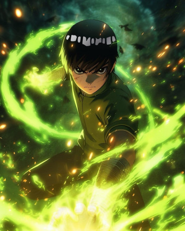 Rock Lee Mobile Wallpaper 1200x1500px