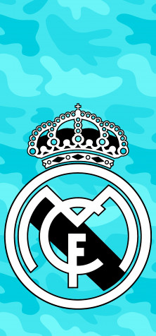 Real Madrid Logo Phone HD Background 1440x3088px