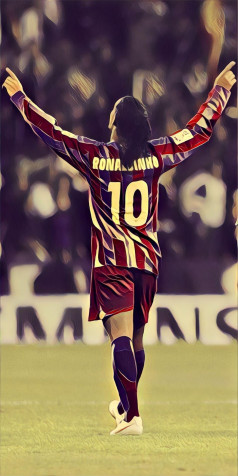 Ronaldinho Gaucho Android Wallpaper 949x1894px