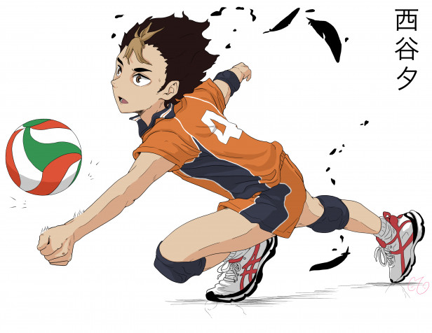 Yu Nishinoya HD Background 3300x2550px