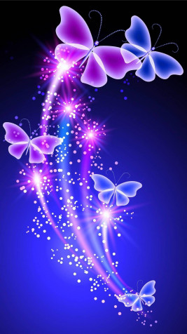 Butterfly Phone Background 1080x1920px