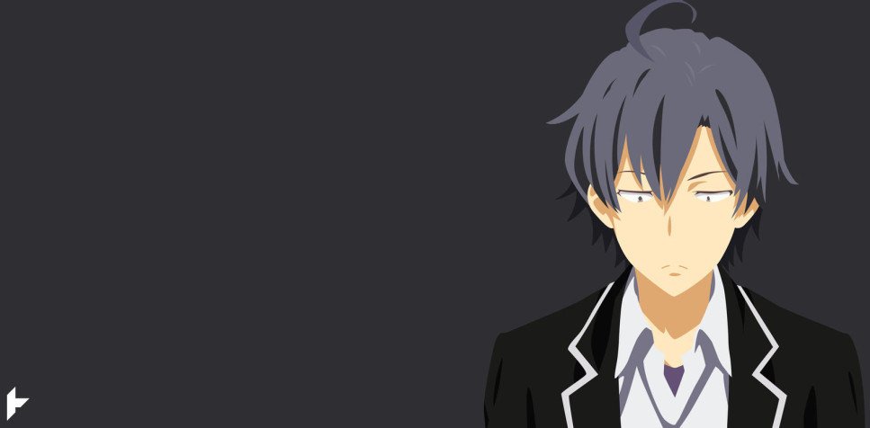 Hachiman Hikigaya Desktop HD Wallpaper 1600x787px