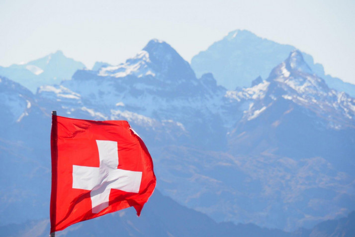 Switzerland Flag MacBook Wallpaper 1536x1024px