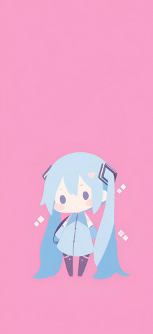 Hatsune Miku iPhone Wallpaper 1181x2560px