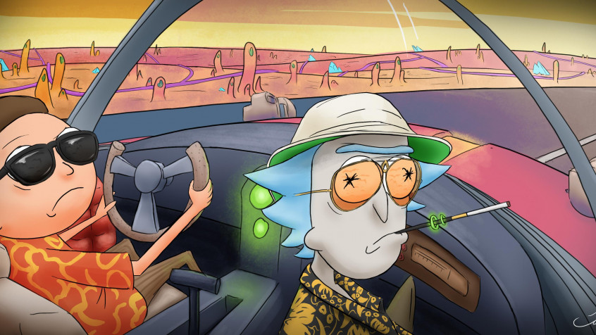 Rick And Morty Hd 2k QHD Wallpaper 2560x1440px