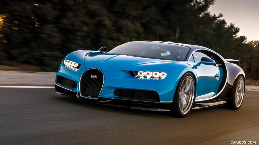 Bugatti Chiron Full HD 1080p Wallpaper 1920x1080px