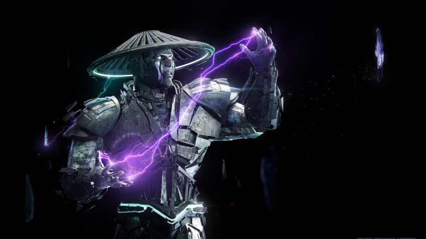 Raiden Mortal Combat Full HD 1080p Wallpaper 1920x1080px