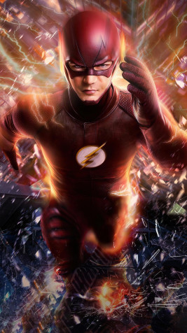 The Flash iPhone Wallpaper 1080x1920px