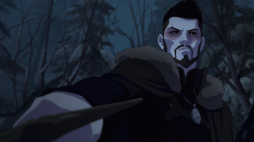 Cartoon The Witcher Full HD 1080p Wallpaper 1920x1080px