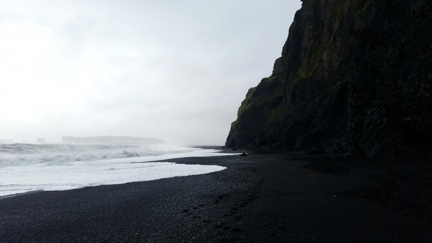 Reynisfjara Iceland Desktop Background 3938x2212px