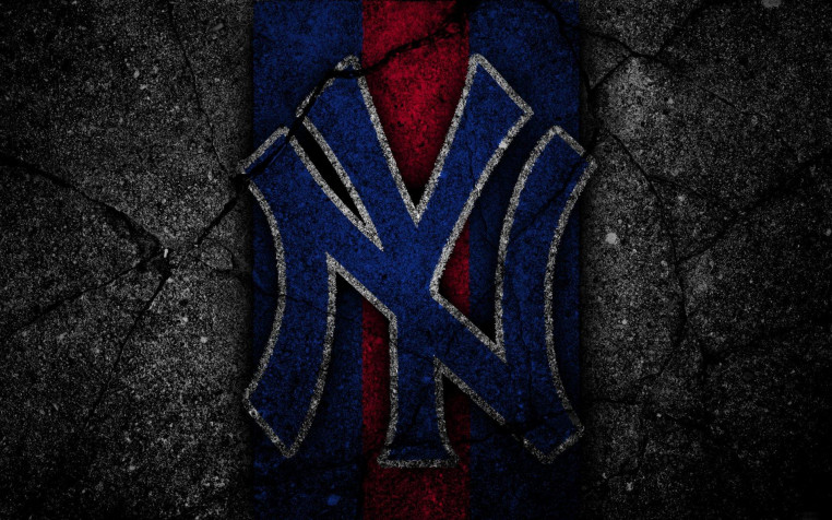 Yankees Logo Widescreen HD Wallpaper 1920x1200px