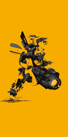 Bumblebee Wallpaper for Mobile 1000x2000px