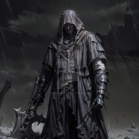 Executioner iPhone Background Image 1024x1024px