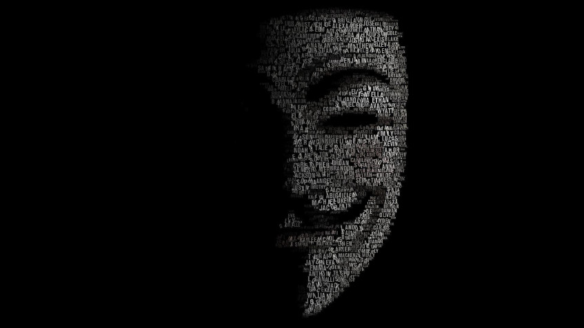 Anonymous Full HD 1080p Wallpaper 1920x1080px