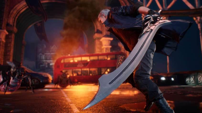 Devil May Cry 5 Desktop Wallpaper 5120x2880px