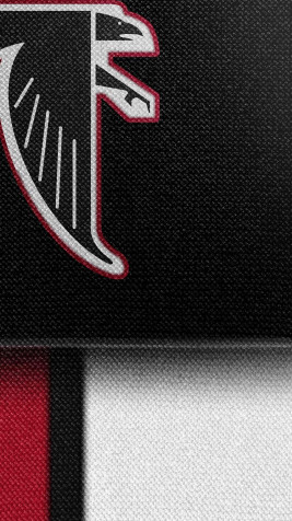 Atlanta Falcons Logo Android Wallpaper Image 1080x1920px