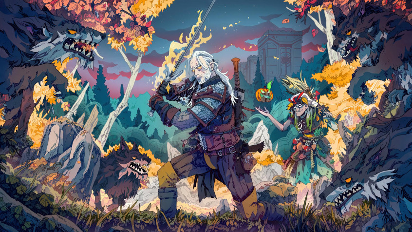 Geralt Of Rivia 2k QHD Wallpaper 2560x1440px