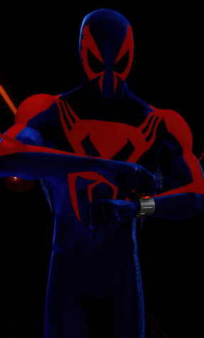 Spiderman Into The Spider Verse 2 Android Wallpaper 1280x2120px