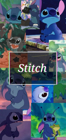 Stitch Phone Background 1080x2260px