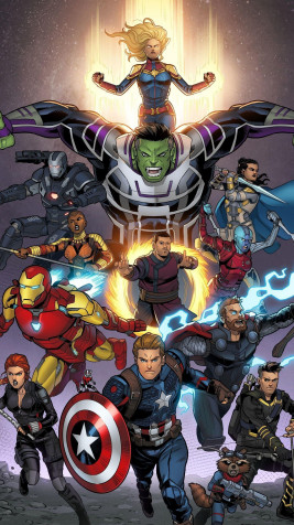 Marvel iPhone Background Image 1440x2560px