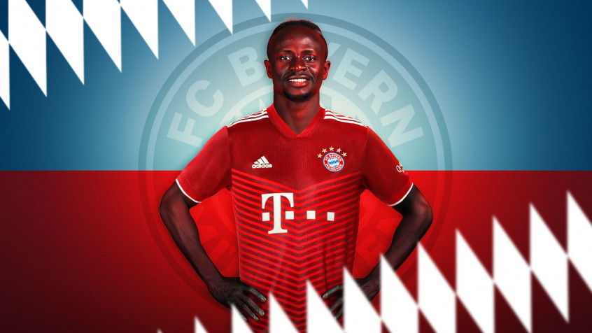 Sadio Mane Bayern Desktop HD Background 2048x1152px