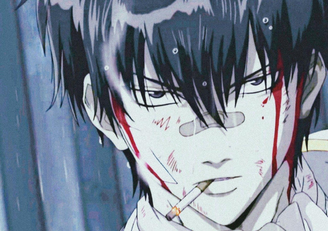 Toshiro Hijikata MacBook Background 1431x1009px