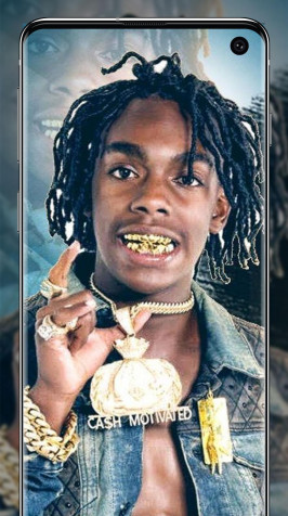 Ynw Melly iPhone Background 987x1764px