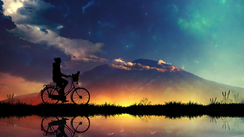 Cycling 4k UHD Wallpaper 3840x2160px