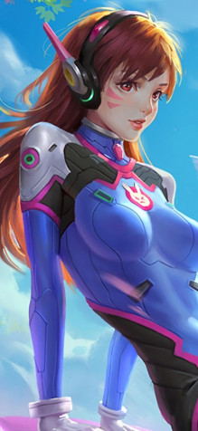 Dva Overwatch iPhone 11 Pro Wallpaper 1125x2436px