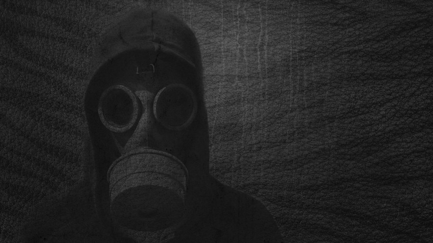 Gas Mask Full HD 1080p Wallpaper 1920x1080px