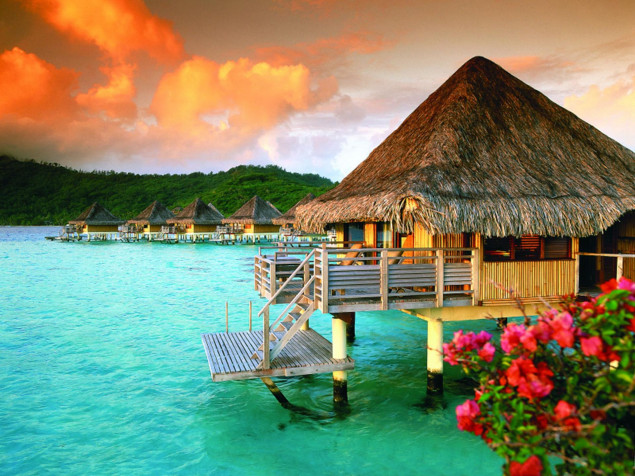 Bora Bora Desktop HD Wallpaper 1920x1440px