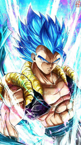 Gogeta Mobile Background 1152x2048px