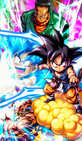 Kid Goku Android Wallpaper 1196x2048px