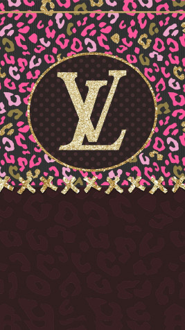 Louis Vuitton iPhone Background 1242x2208px