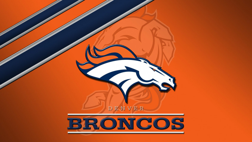 Denver Broncos Logo 2k QHD Wallpaper 2560x1440px