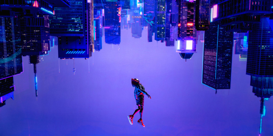 Spider Man Into The Spider Verse Wallpaper Image 5481x2741px