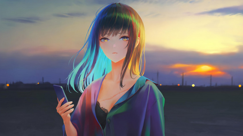 Anime Girl 4k UHD Wallpaper 3840x2160px