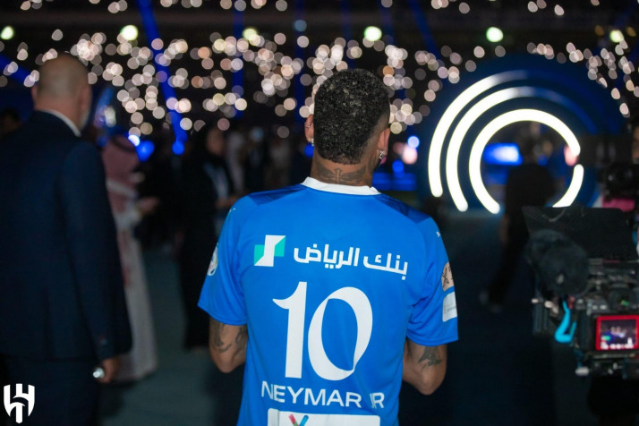 Neymar Al Hilal Laptop Background 1920x1280px